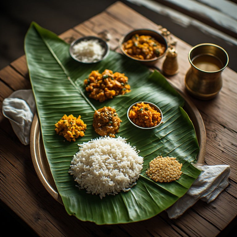 Why Do Tamils Serve Food on Banana Leaves?